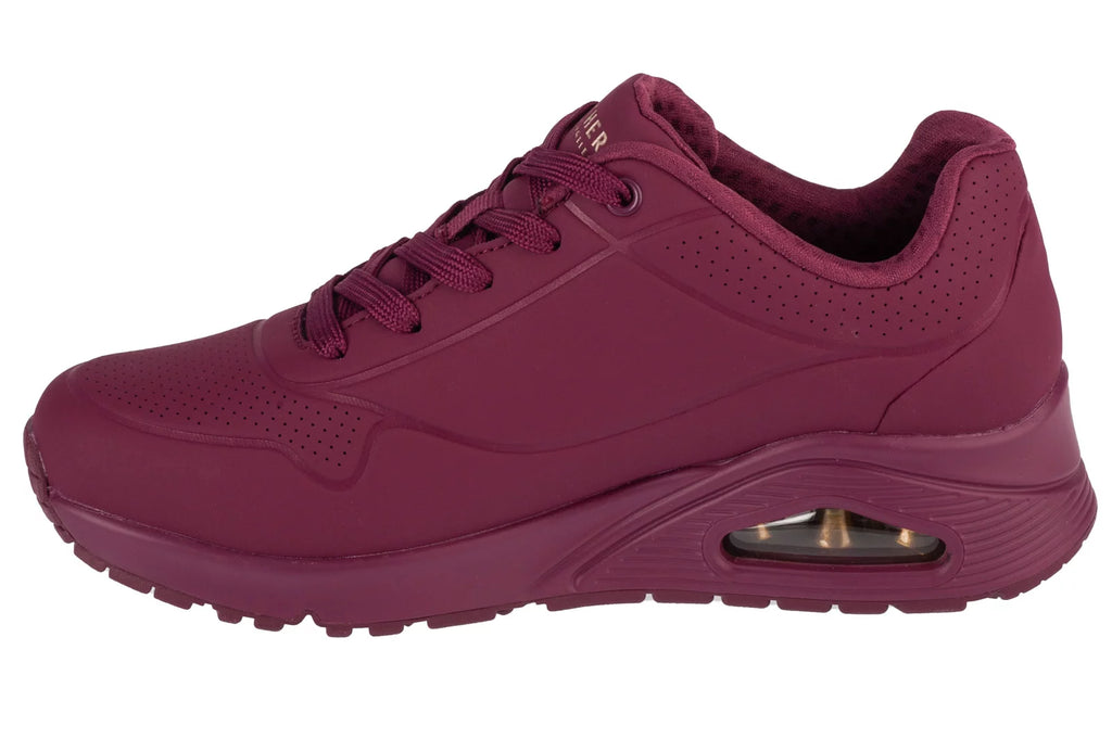 Skechers Uno-Stand on Air 73690-PLUM - Czerwone