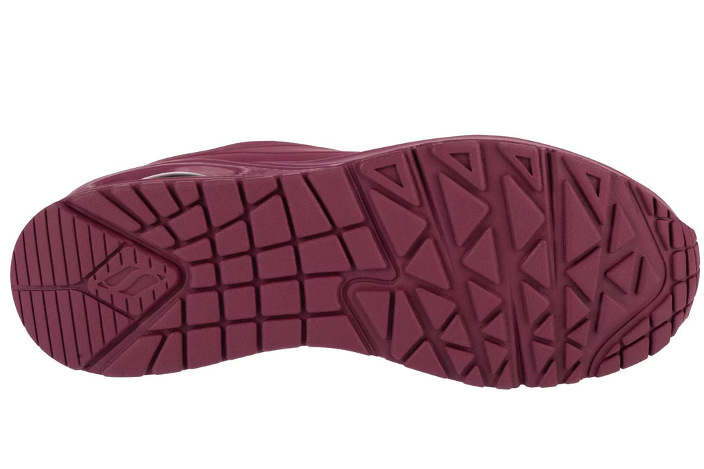 Skechers Uno-Stand on Air 73690-PLUM - Czerwone