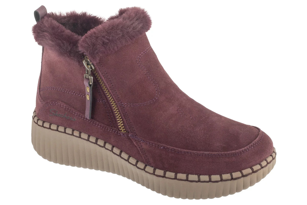 Skechers Wilshire Blvd - Fresh Zip 168108-WINE - Bordowe