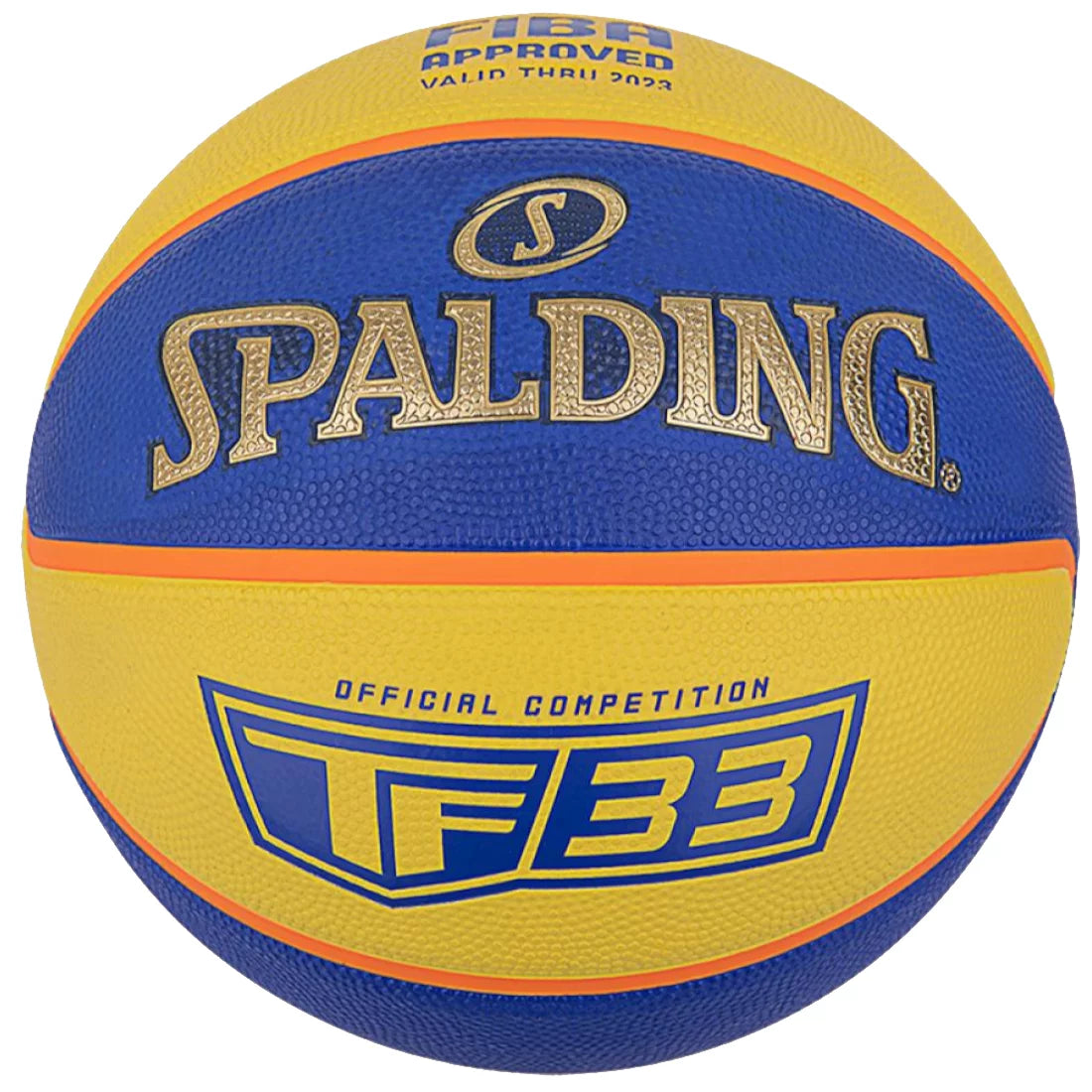 Spalding TF-33 Official Ball 84352Z - Żółte