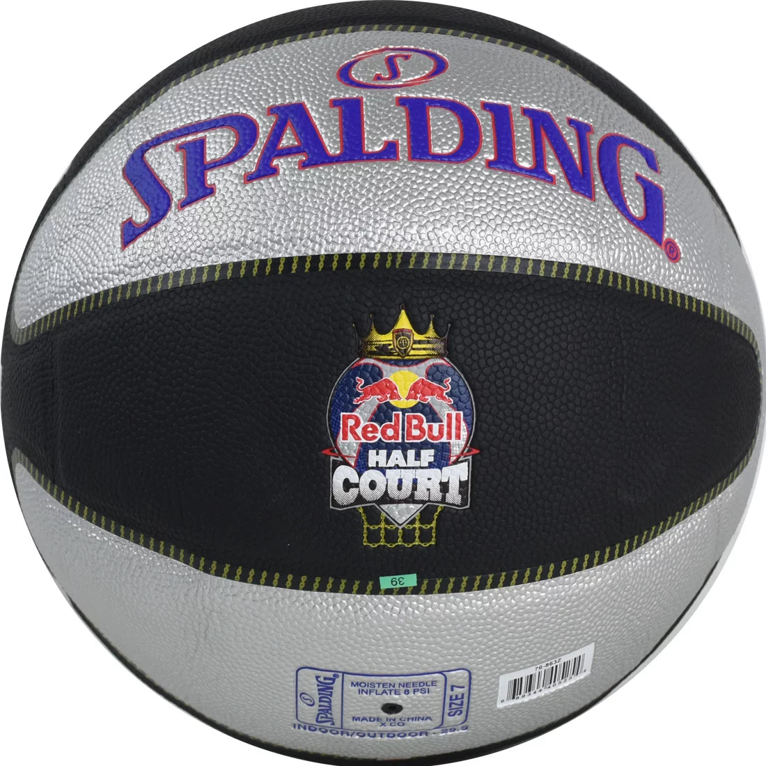 Spalding TF-33 Red Bull Half Court Ball 76863Z - Czarne