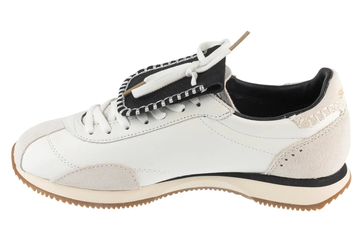 SUN68 Woman Easy Runner Leather Z46233-01 - Białe