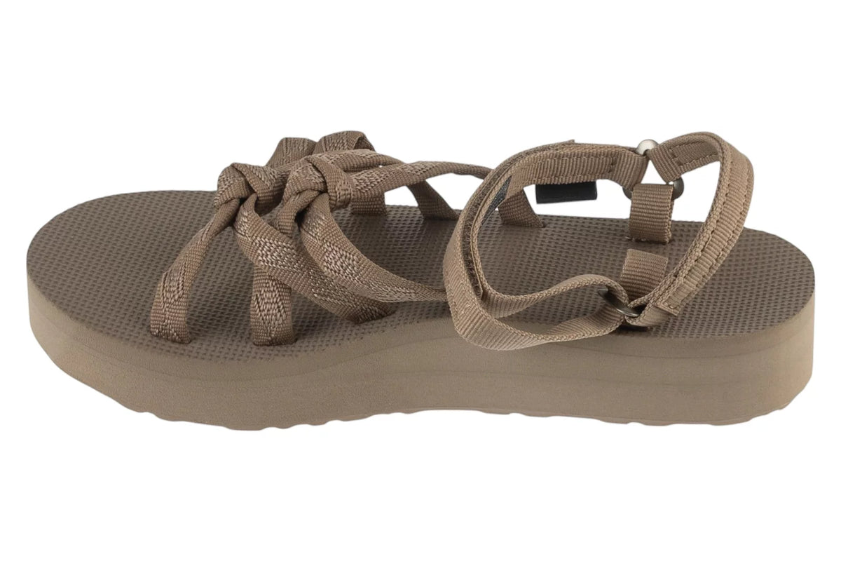 Teva W Midform Kena Slim Sandals 1173494-DUNE - Brązowe