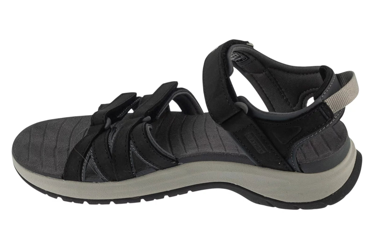 Teva W Tirra Sport Leather Sandals 1177511-BLK - Czarne
