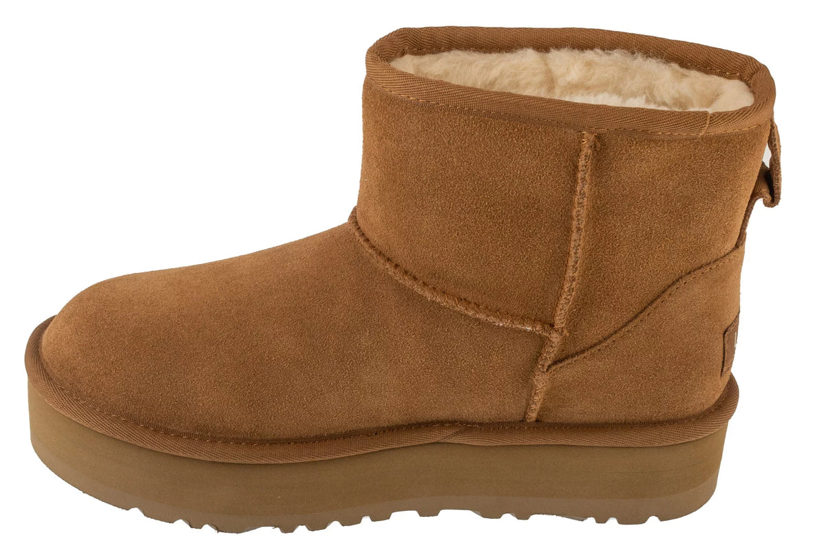 UGG Kids Classic Mini Platform 1143700K-CHE - Brązowe