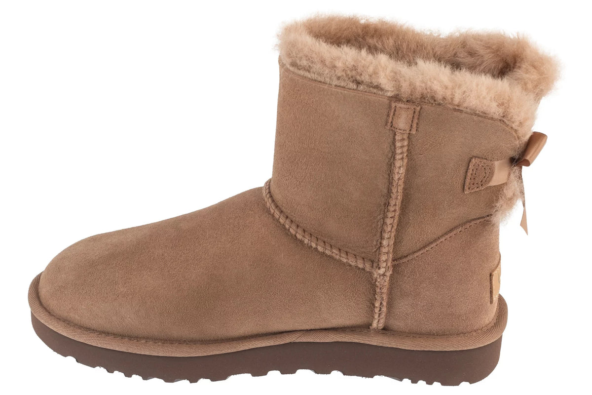 UGG Mini Bailey Bow II 1016501-RYK - Brązowe