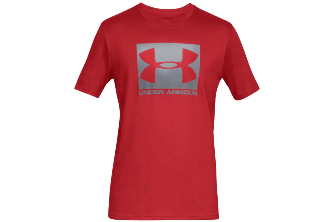 Under Armour Boxed Sportstyle SS Tee 1329581-600 - Czerwone