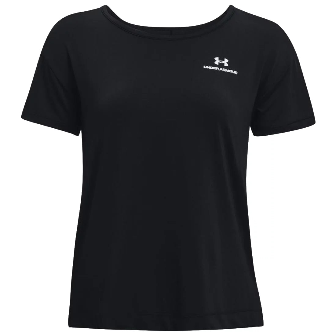 Under Armour Rush Energy Core Short Sleeve 1365683-001 - Czarne