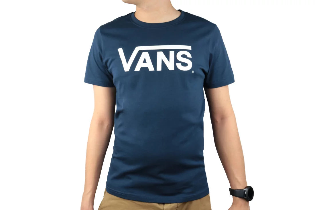 Vans Ap M Flying VS Tee VN0001O8LKZ - Granatowe