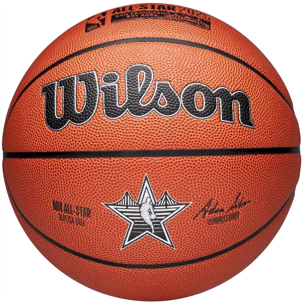 Wilson 2025 NBA All Star Replica Ball WZ2022601XB - Pomarańczowe