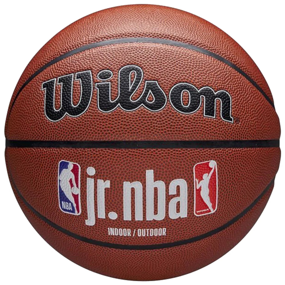 Wilson Jr NBA Fam Logo Auth In Out Ball WZ2018401XB - Brązowe