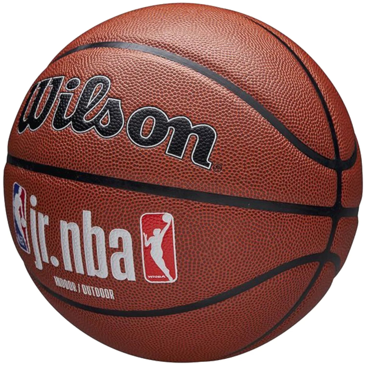 Wilson Jr NBA Fam Logo Auth In Out Ball WZ2018401XB - Brązowe
