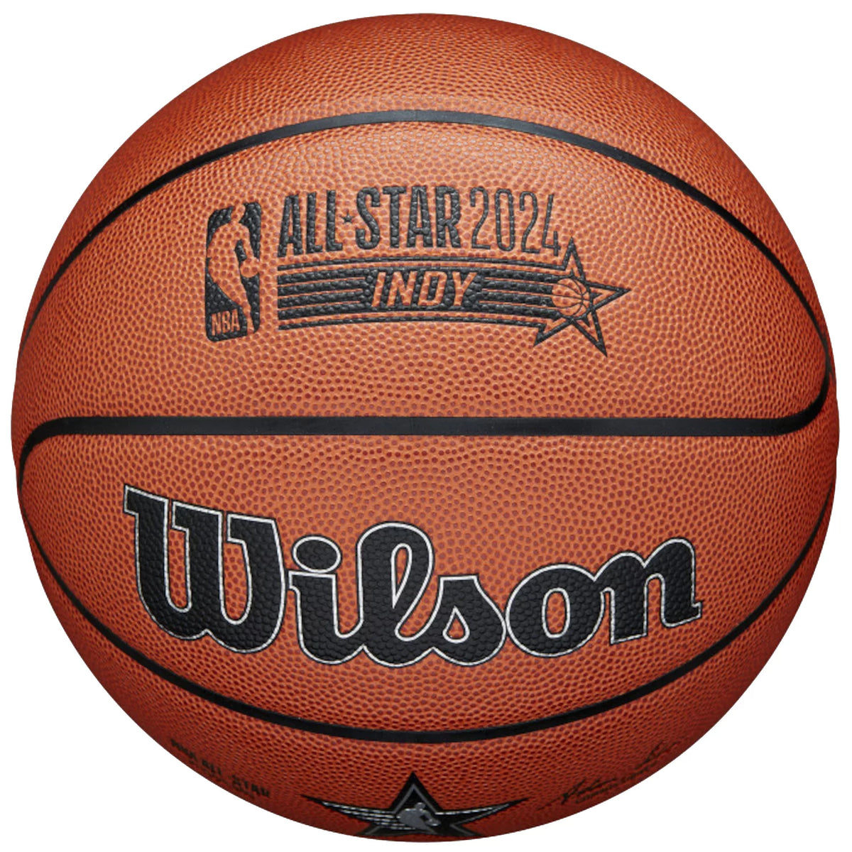 Wilson NBA All-Star 2024 Indianapolis Replica Ball WZ2015501XB - Pomarańczowe