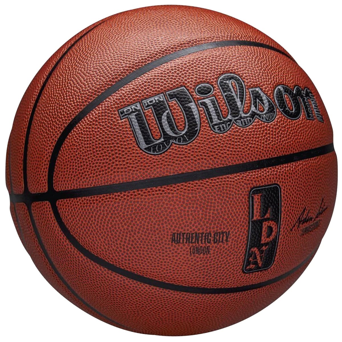 Wilson NBA Authentic City London Ball WZ2016003XB - Pomarańczowe