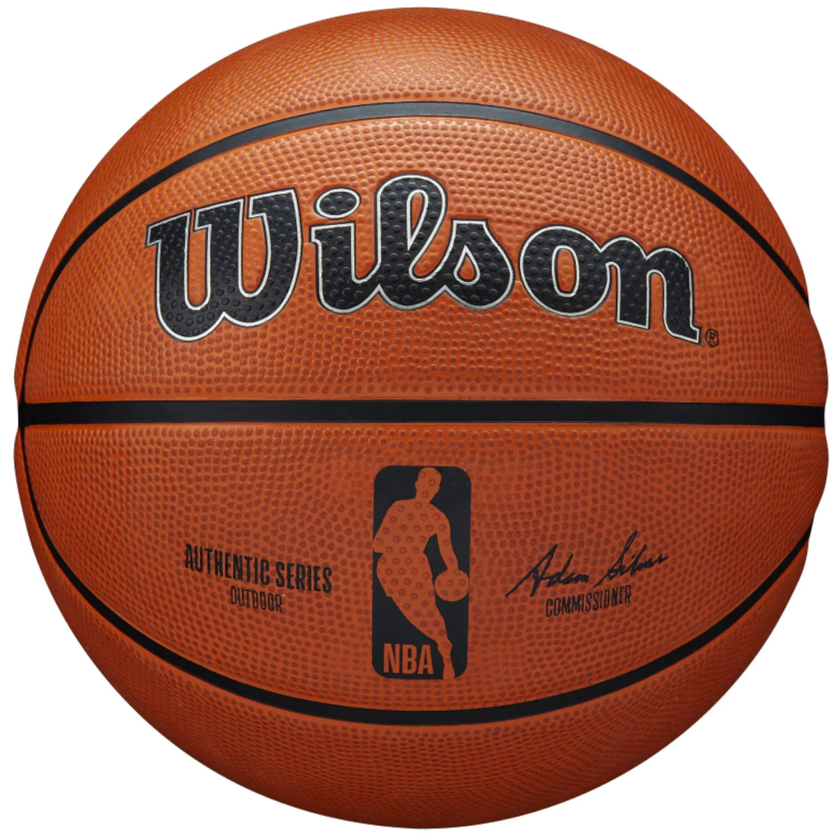 Wilson NBA Authentic Series Outdoor Ball WTB7300XB - Pomarańczowe