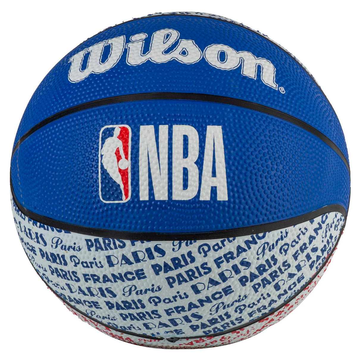 Wilson NBA City Paris Mini Ball WZ4033001XB - Czerwone