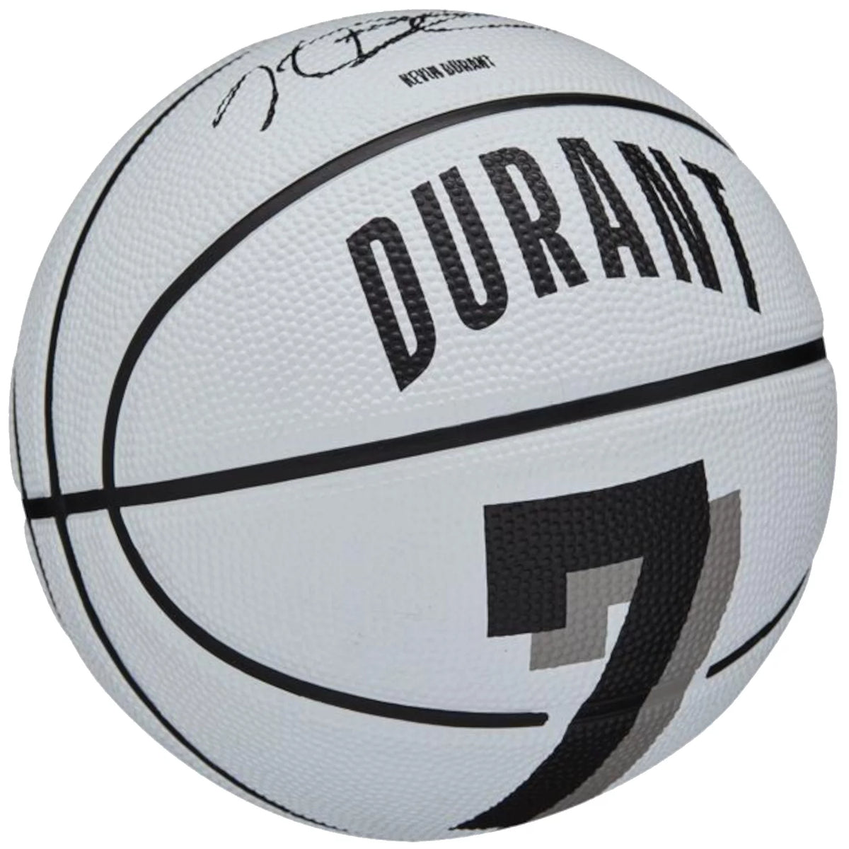 Wilson NBA Player Icon Kevin Durant Mini Ball WZ4007301XB - Białe