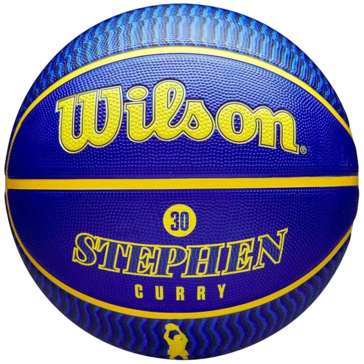 Wilson NBA Player Icon Stephen Curry Outdoor Ball WZ4006101XB7 - Niebieskie