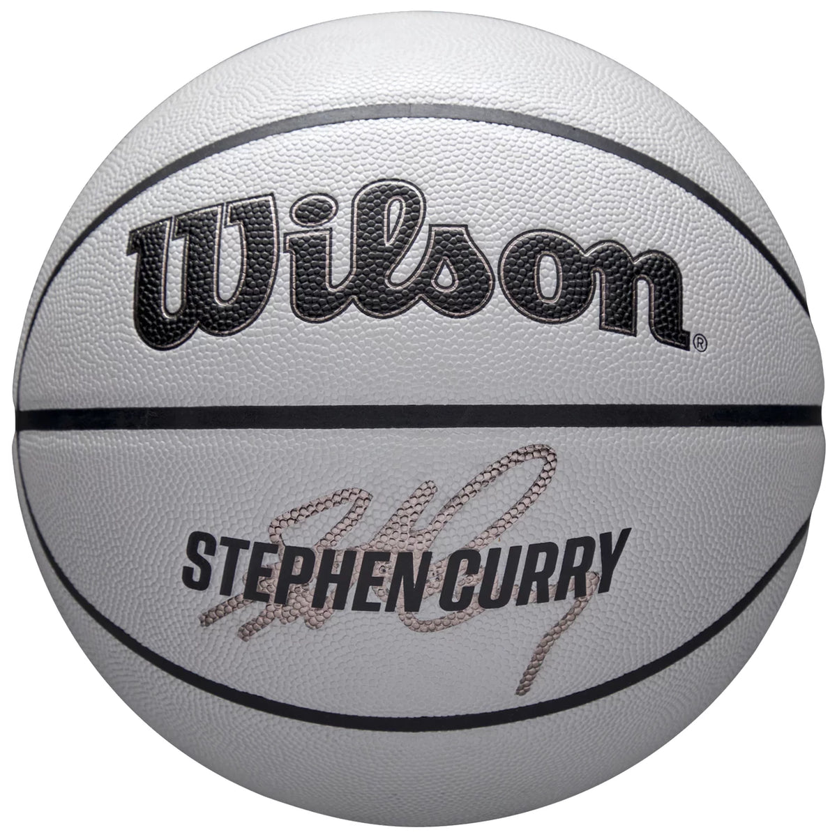 Wilson NBA Player Icon Uv Bskt Curry WZ4030601XB - Szare