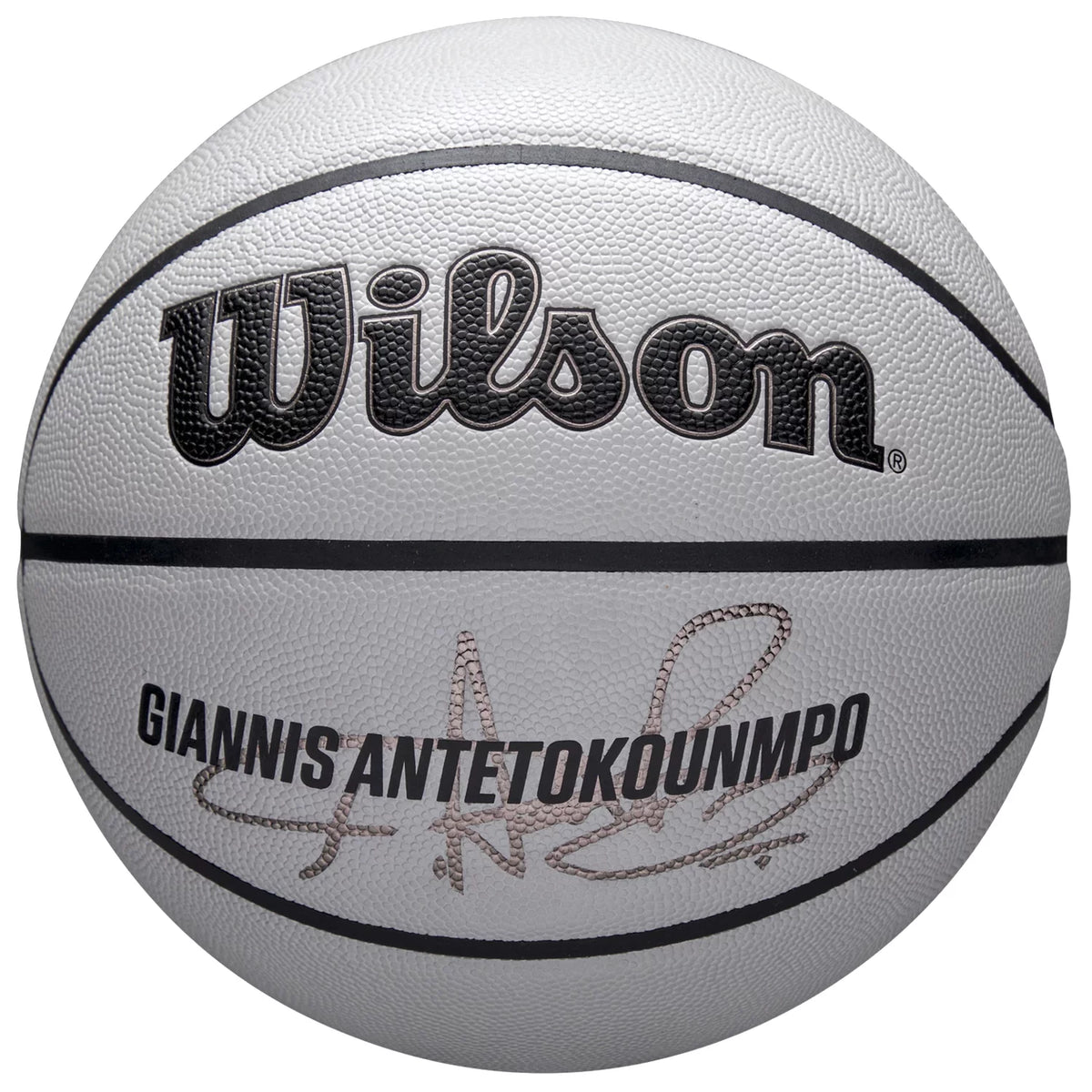 Wilson NBA Player Icon Uv Bskt Giannis WZ4030901XB - Szare