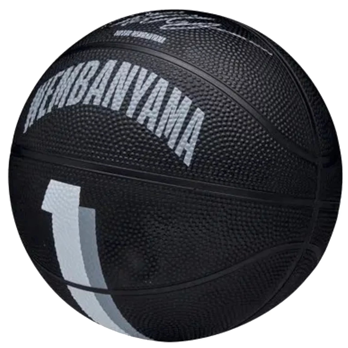 Wilson NBA Player Icon Victor Wembanyama Mini Ball WZ3017701XB - Czarne