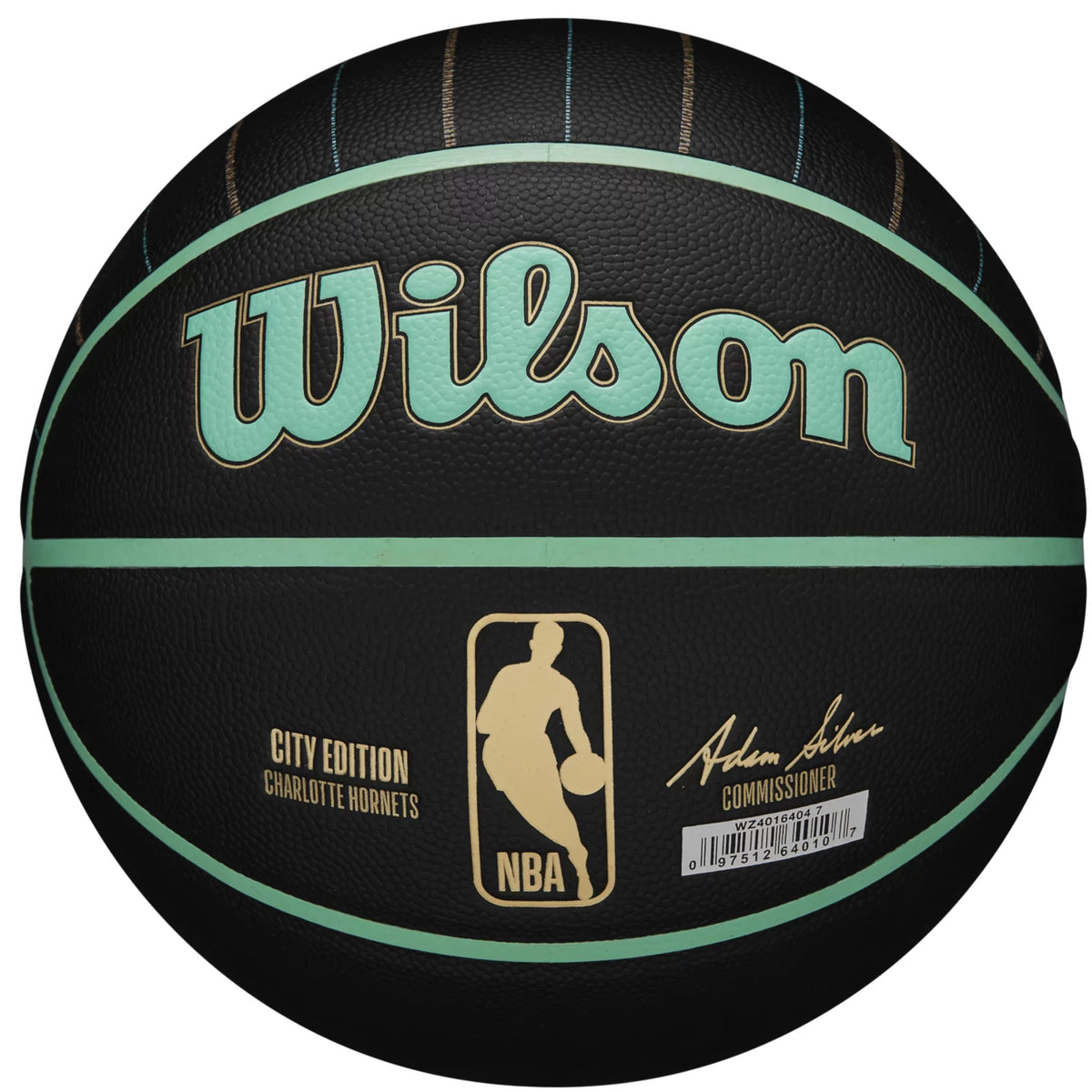 Wilson NBA Team City Collector Charlotte Hornets Ball WZ4016404ID - Czarne