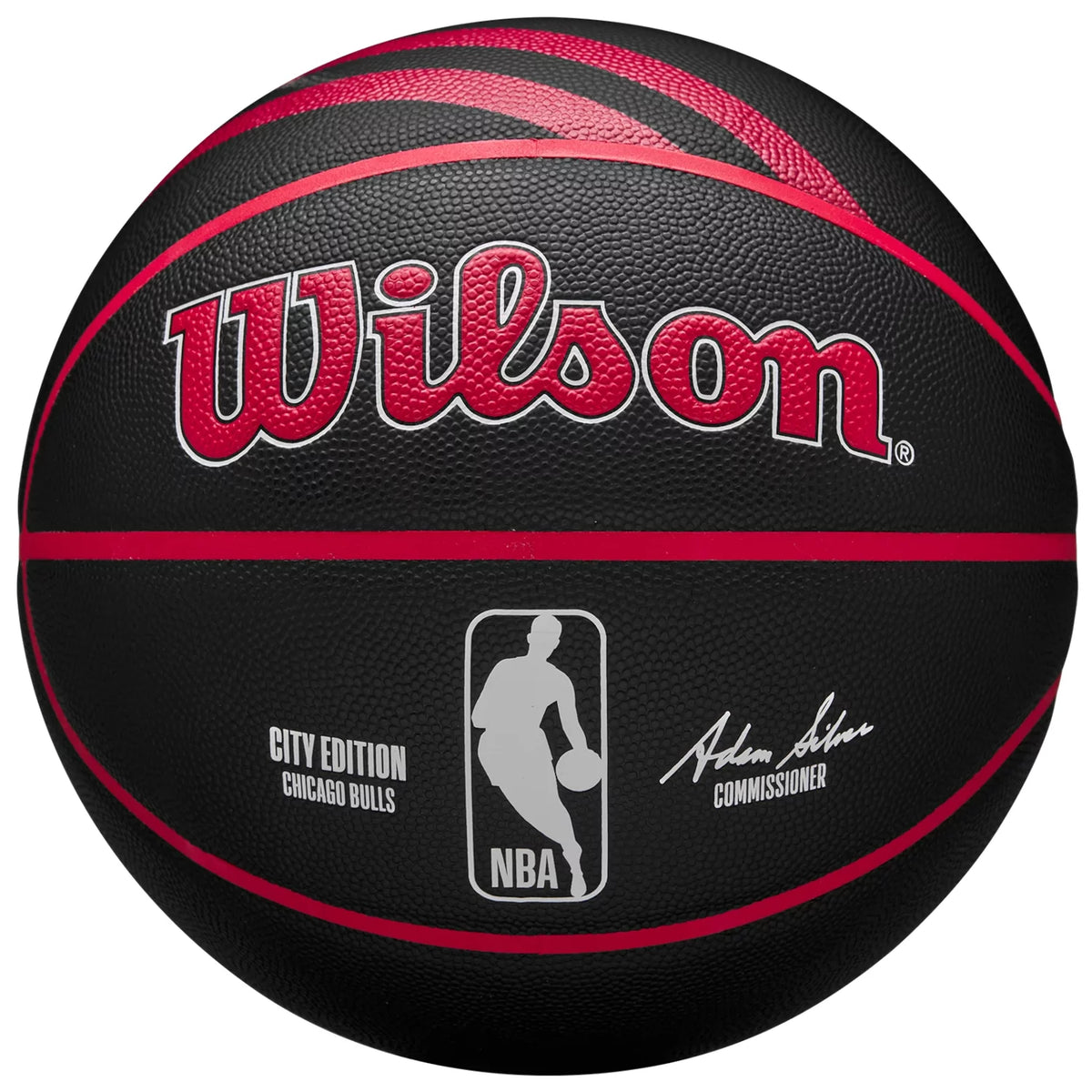 Wilson NBA Team City Collector Chicago Bulls In/Out Ball WZ4024105XB - Czarne