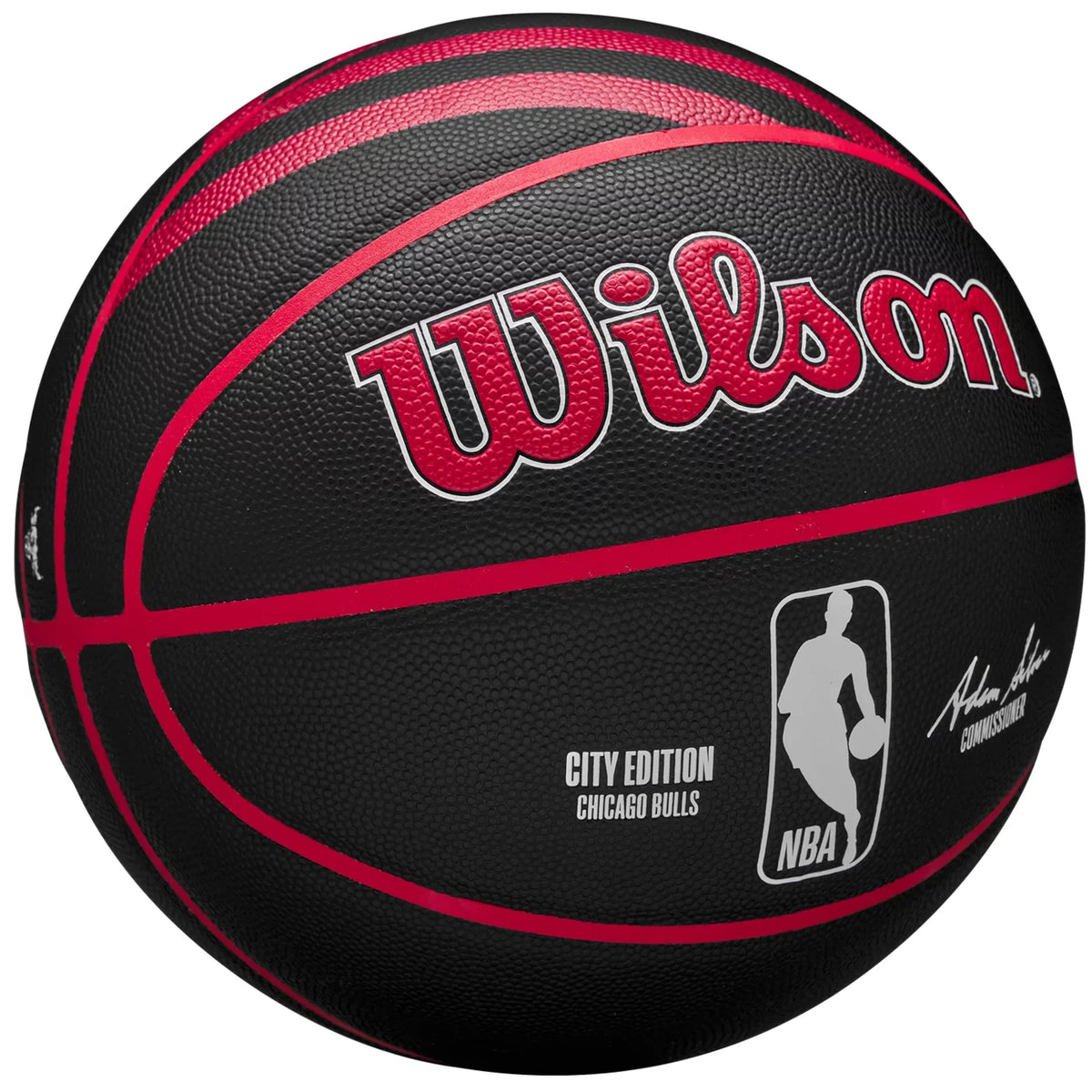 Wilson NBA Team City Collector Chicago Bulls In/Out Ball WZ4024105XB - Czarne