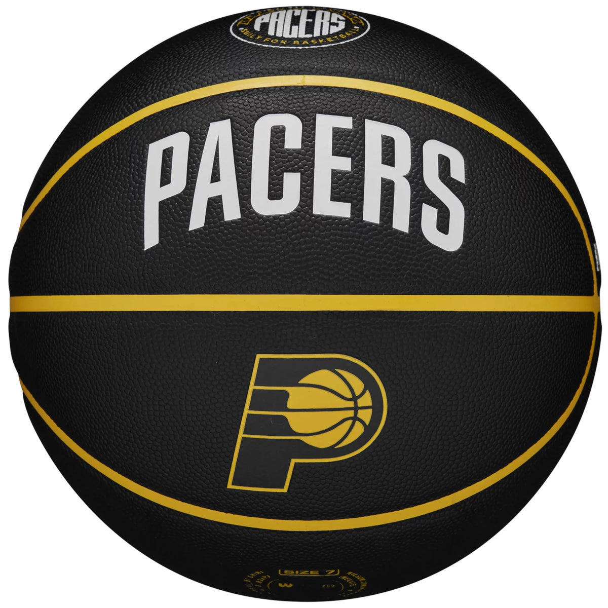 Wilson NBA Team City Collector Indiana Pacers Ball WZ4016412ID - Czarne