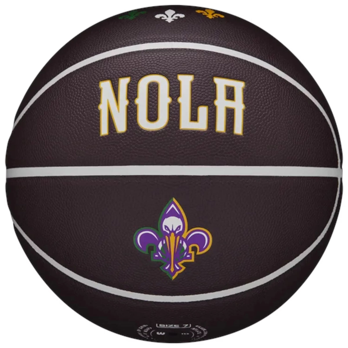 Wilson NBA Team City Collector New Orleans Pelicans Ball WZ4016419ID - Brązowe