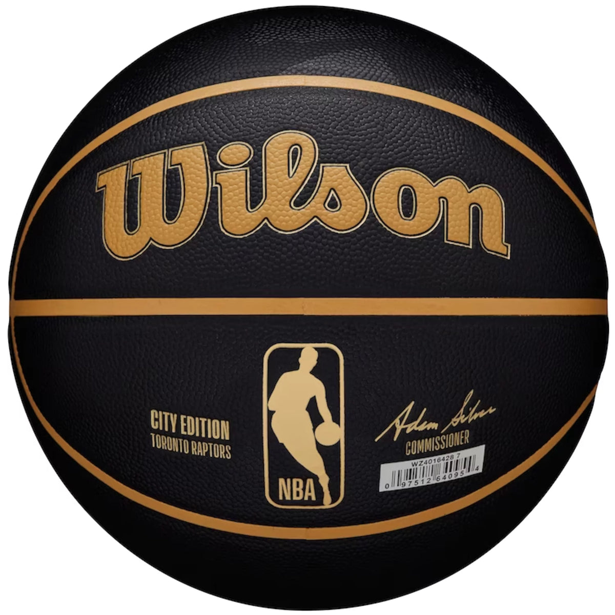 Wilson NBA Team City Collector Toronto Raptors Ball WZ4016428ID - Czarne