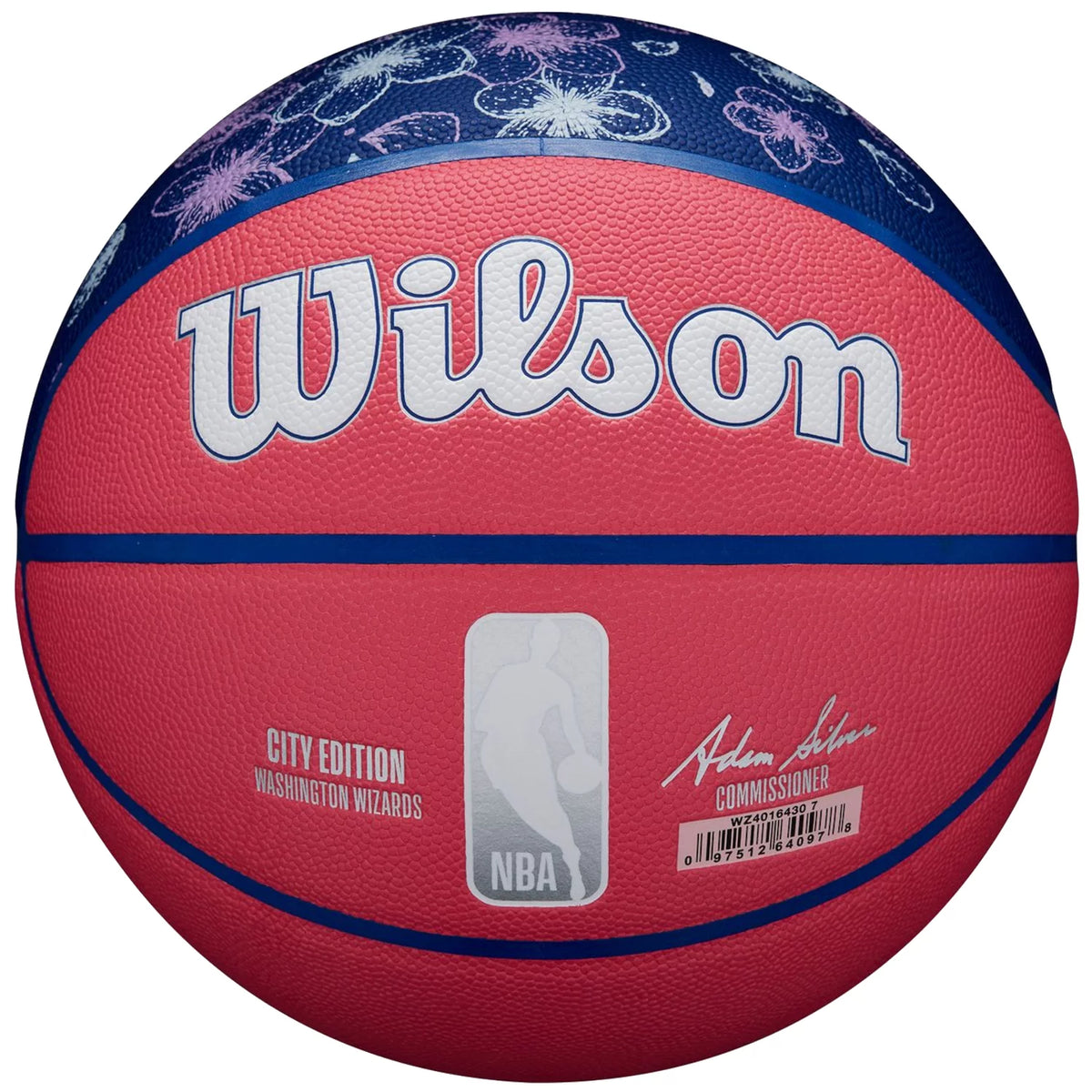 Wilson NBA Team City Collector Washington Wizards Ball WZ4016430ID - Różowe