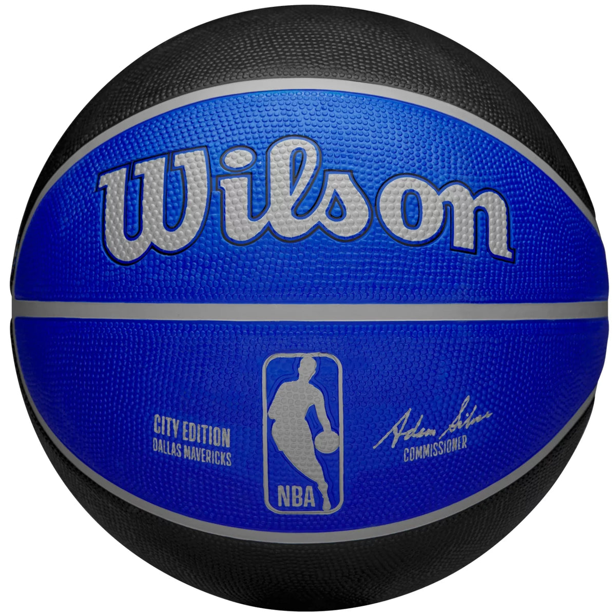 Wilson NBA Team City Edition Dallas Mavericks Out Ball WZ4024207XB - Niebieskie