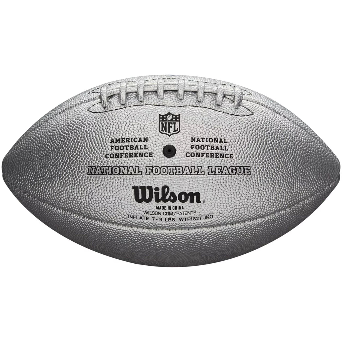 Wilson NFL Duke Metallic Edition Ball WTF1827XB - Srebrne