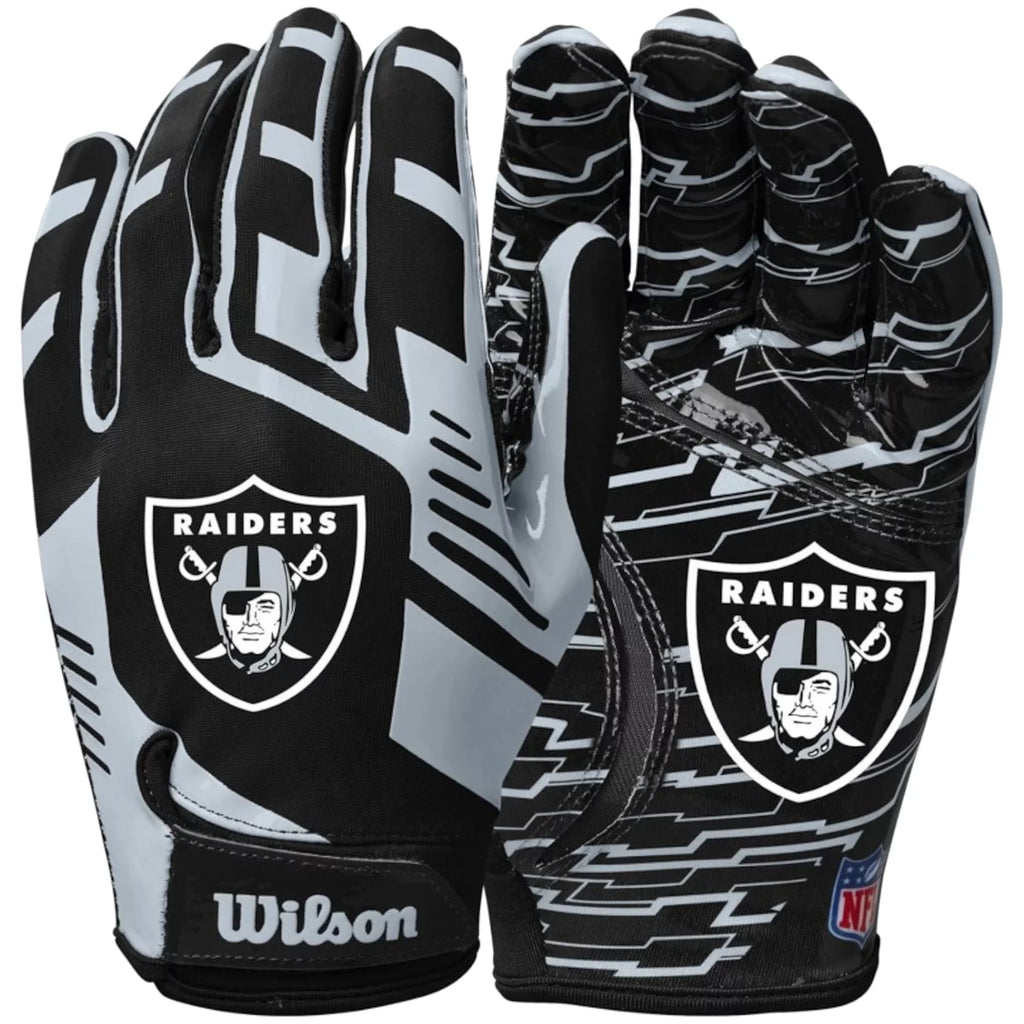 Wilson NFL Stretch Fit Receivers Gloves WTF9326LV - Czarne