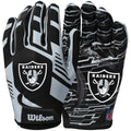 Wilson NFL Stretch Fit Receivers Gloves WTF9326LV - Czarne