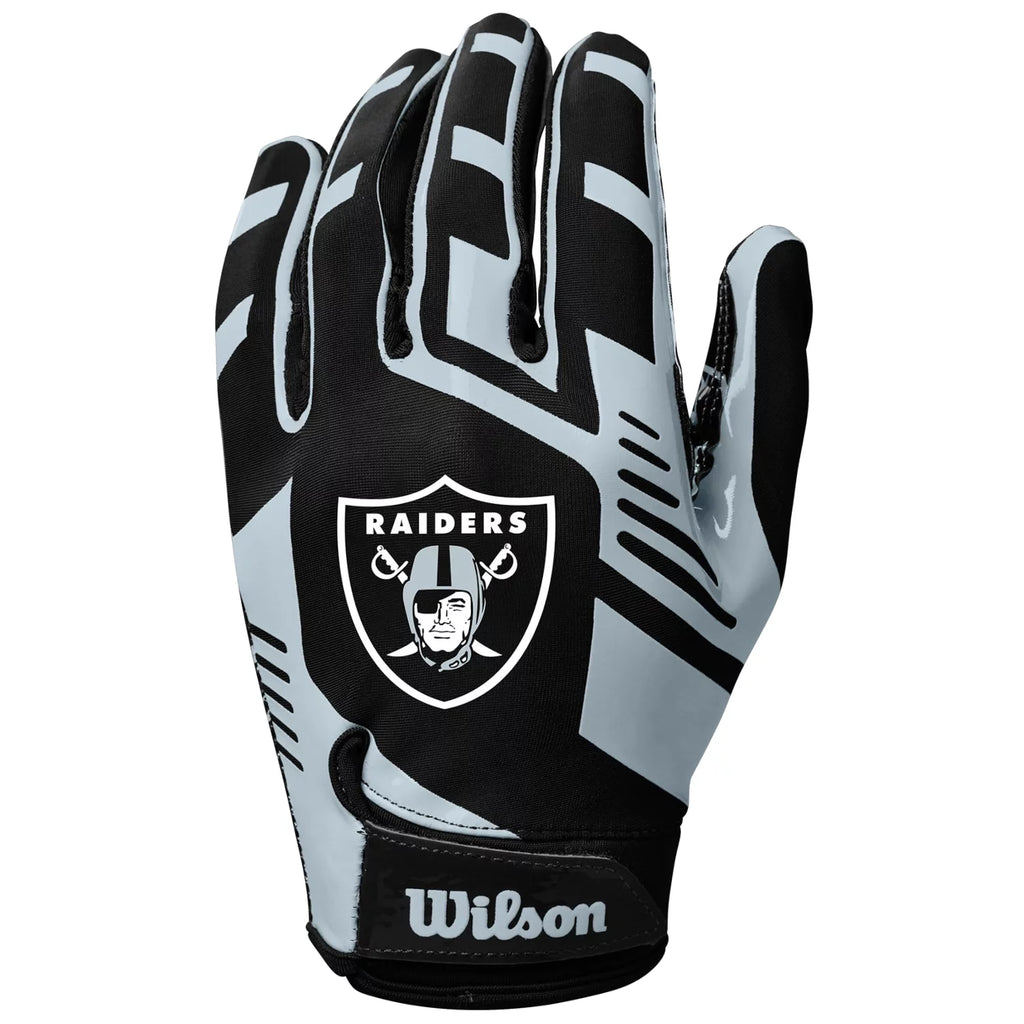 Wilson NFL Stretch Fit Receivers Gloves WTF9326LV - Czarne