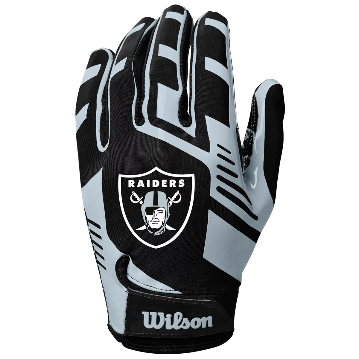 Wilson NFL Stretch Fit Receivers Gloves WTF9326LV - Czarne