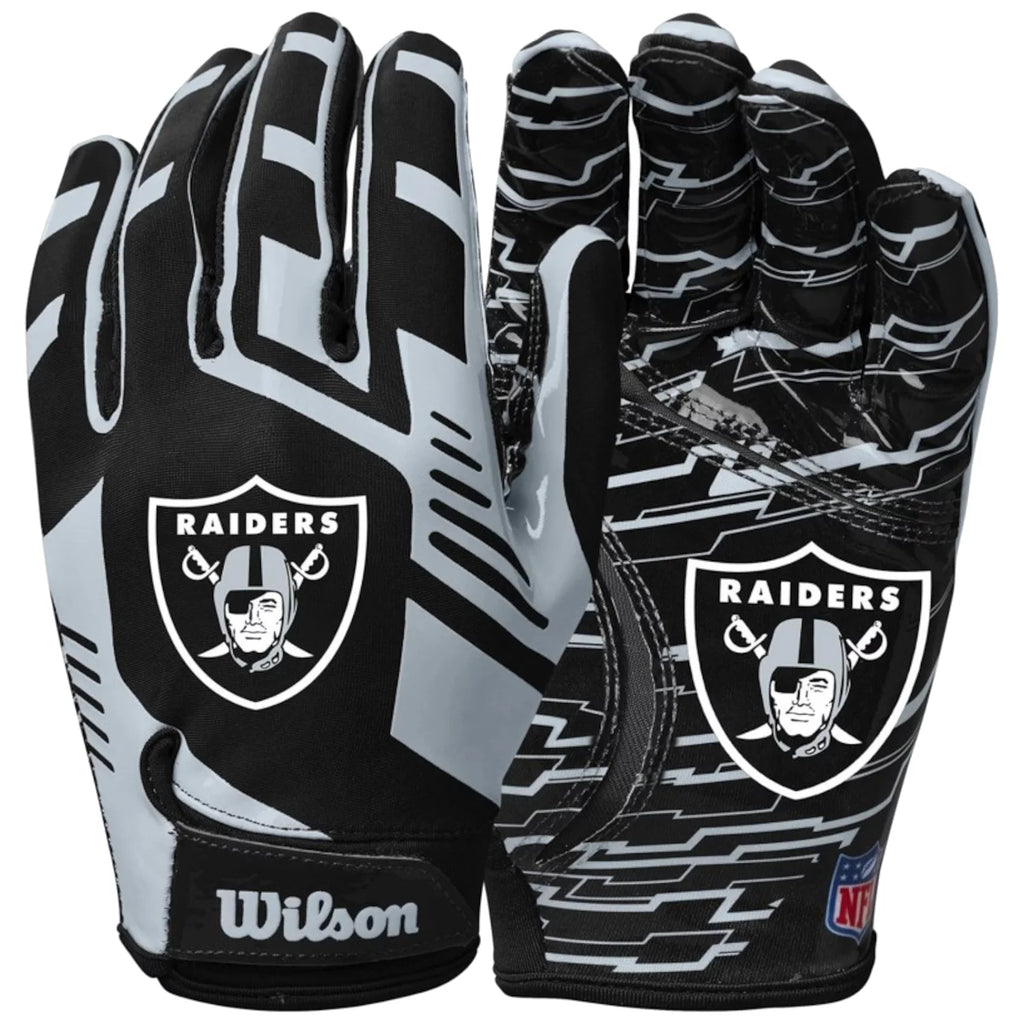 Wilson NFL Stretch Fit Receivers Gloves WTF9326LV - Czarne