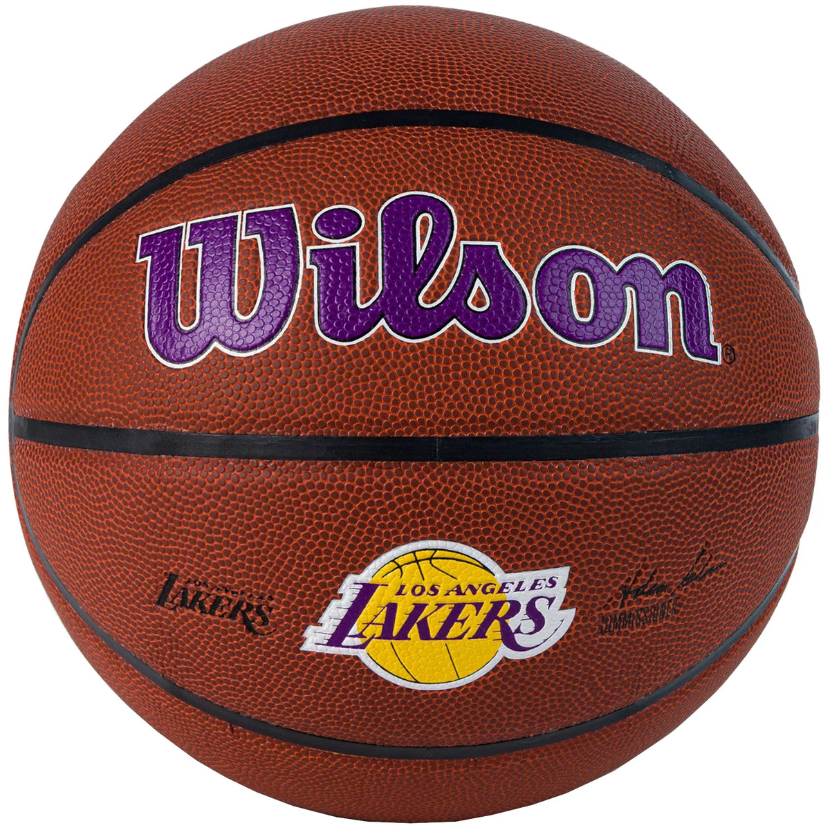 Wilson Team Alliance Los Angeles Lakers Ball WTB3100XBLAL - Brązowe