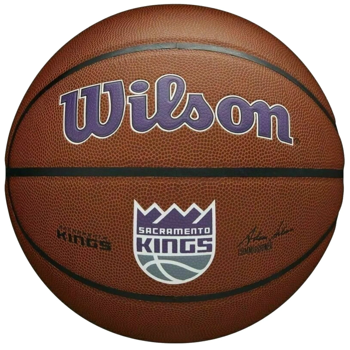 Wilson Team Alliance Sacramento Kings Ball WTB3100XBSAC - Brązowe