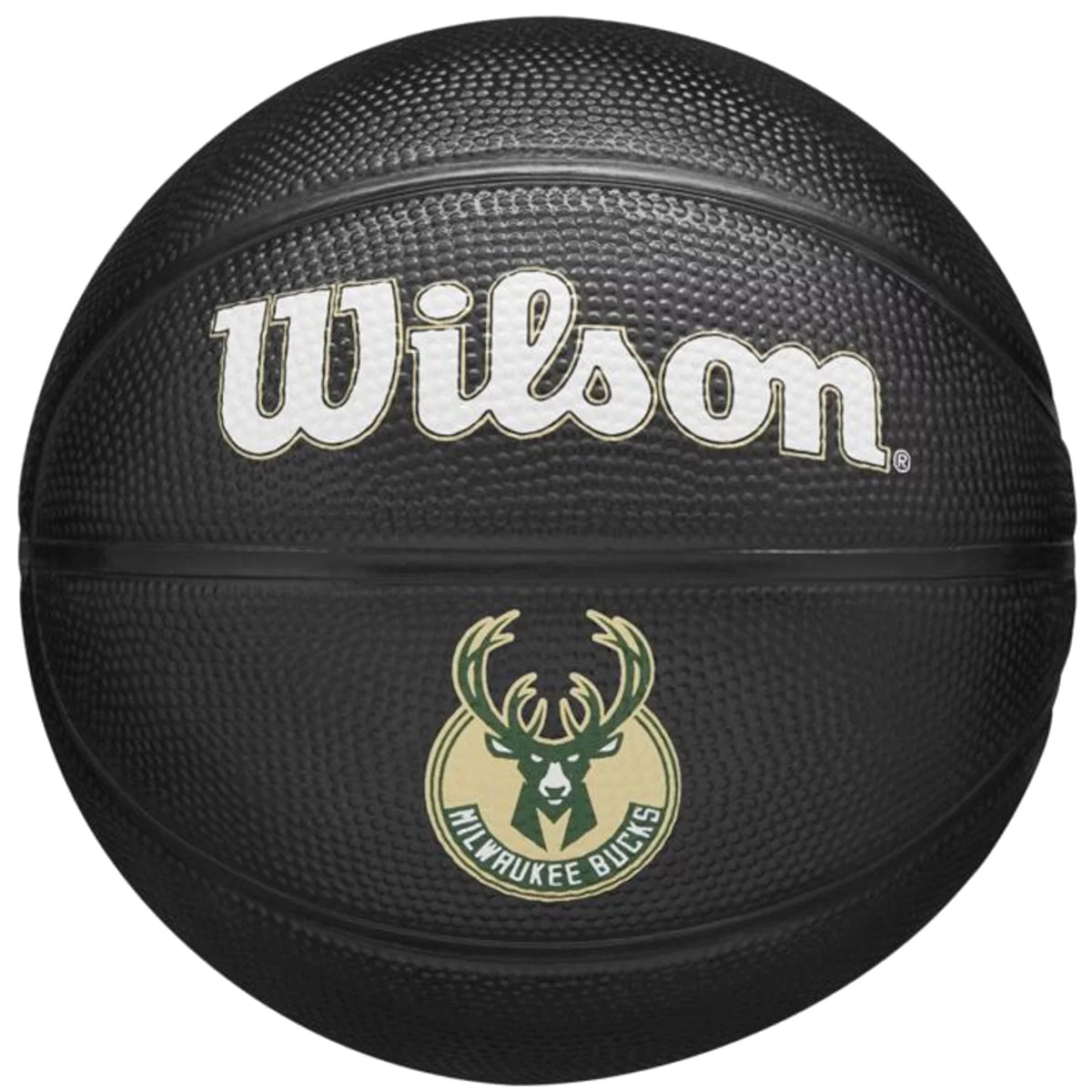 Wilson Team Tribute Milwaukee Bucks Mini Ball WZ4017606XB - Czarne
