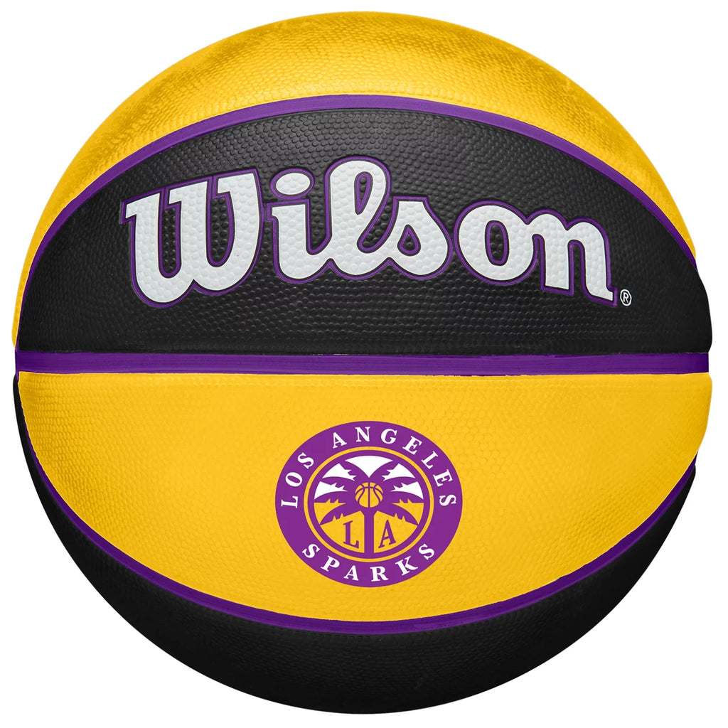 Wilson WNBA Team Tribute Los Angeles Sparks Ball WTB4600XBLAS - Czarne