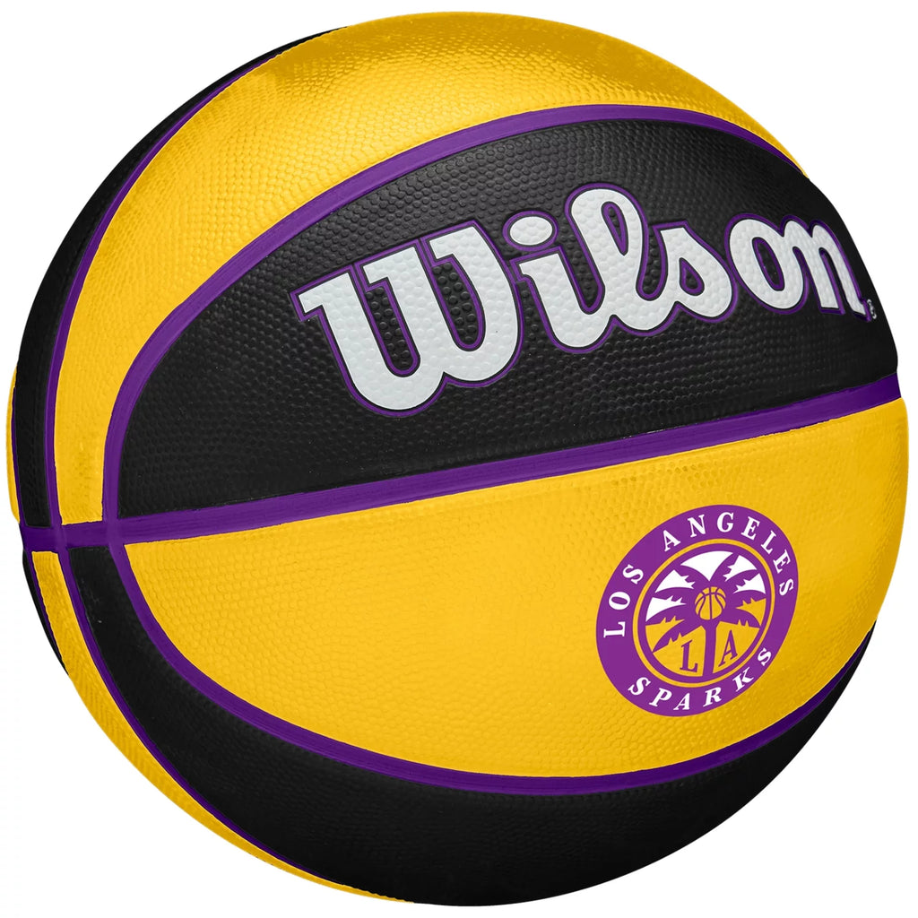 Wilson WNBA Team Tribute Los Angeles Sparks Ball WTB4600XBLAS - Czarne