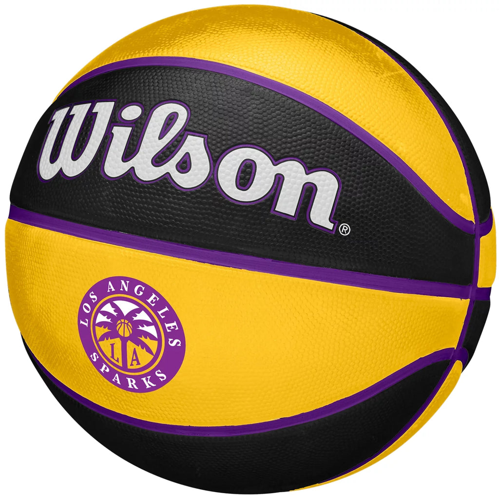 Wilson WNBA Team Tribute Los Angeles Sparks Ball WTB4600XBLAS - Czarne