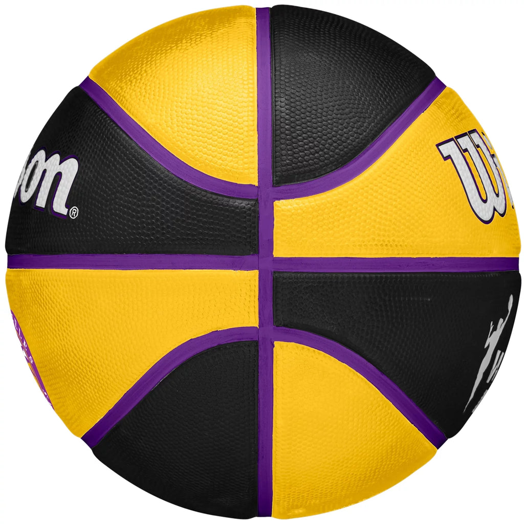 Wilson WNBA Team Tribute Los Angeles Sparks Ball WTB4600XBLAS - Czarne